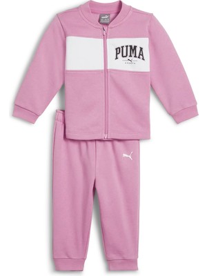 Puma Çocuk Pembe Puma Mınıcats Squad Jogger Pembe Çocuk Eşofman Takım