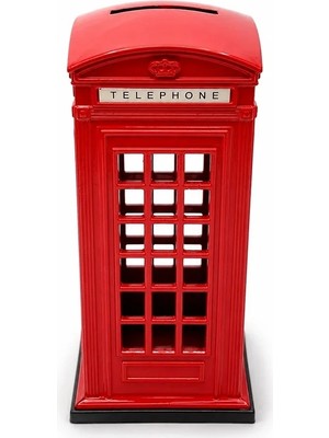 Asa Store Metal Telefon Kulübesi Kumbara ALK5391