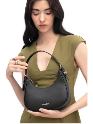 Benetton BNT_1820 18X20X8 Kol Sı Siyah Kadın Çanta