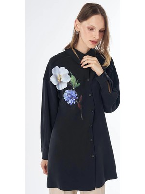 Kayra Floral Baskı Rayon Tunik 21013