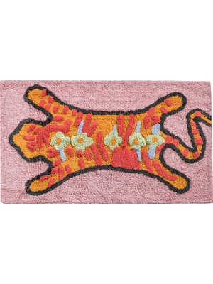 LC Waikiki Lcw Home Karışık Hayvan Figürlü Banyo Paspası 50X80 cm