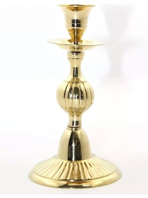 St. Morritz Tekli Pirinç Şamdan 4910