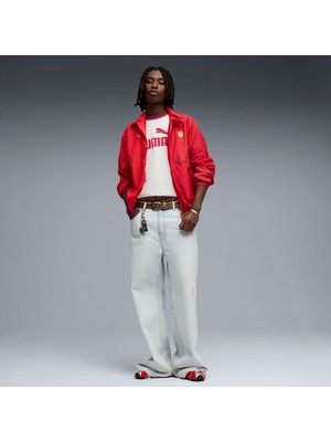 Puma Erkek Kırmızı Puma Ferrari Pumatech-X Jkt Wn Kırmızı Erkek Ceket