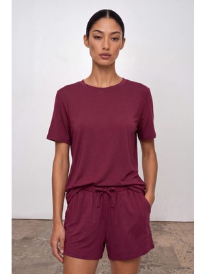Hays Kadın Modal Kısa Kollu T-Shirt