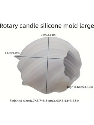St. Morritz Kendin Yap Soyut Sanat Mum Silikon Kalıbı-El Sanatları Için Düzensiz Geometrik Dalga Tasarımı