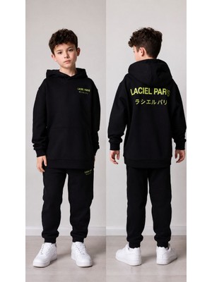 Laciel Paris Kapüşonlu Hoodie Takım