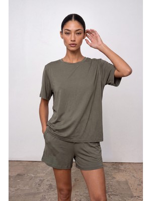 Hays Kadın Modal Kısa Kollu T-Shirt