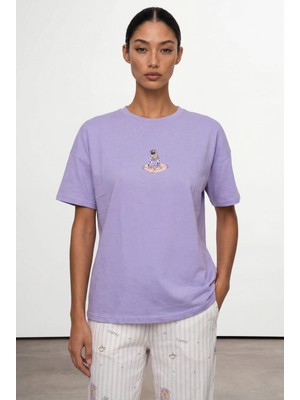 Hays Kadın Pamuklu Kısa Kollu Pijama Üstü