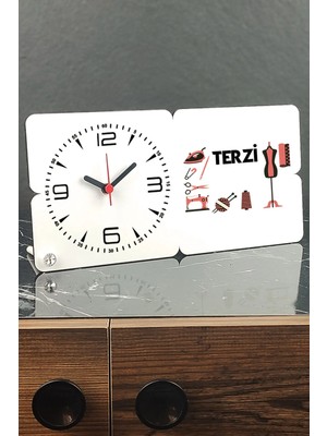St. Morritz Terzi Ahşap Masa Saati