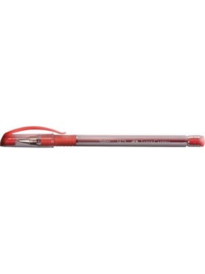 Faber-Castell Faber Castell 1425 Kırmızı İğne Uçlu Tükenmez Kalem 10 Lu Kutu