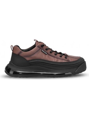 Guja 26BLG500-1 Erkek Hakiki Deri Klasik Sneaker Kahve