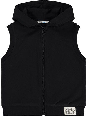 Civil Boys Basic 2-5 Yaş Yelek - Siyah