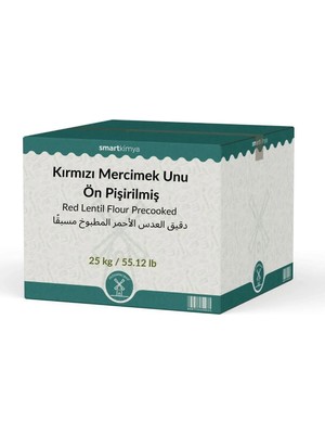 Değirmencibaşı Ön Pişirilmiş Kırmızı Mercimek Unu 25 kg