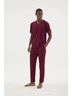 Cm Store Kocabey KKT-26162 V Yaka Pijama Takımı