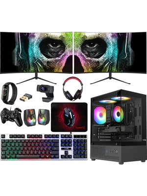 Turbox TX9483 I5 4440 16GB Ram 256GB SSD 4gb GT740 23.8" Dual Curved Masaüstü Oyun Oem Paket