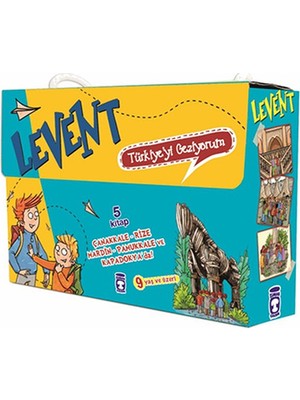 Belirtilmemiş Levent Türkiye'yi Geziyorum - 1 (5 Kitap Takım)