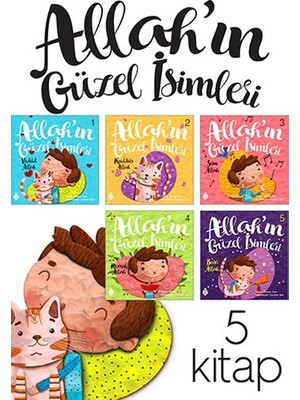 Belirtilmemiş Allah'ın Güzel Isimleri Seti 1 (5 Kitap)