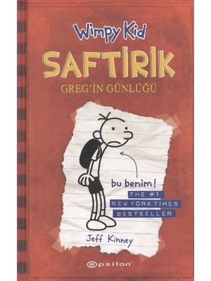 Belirtilmemiş Saftirik Greg'in Günlüğü 1 - Ciltli