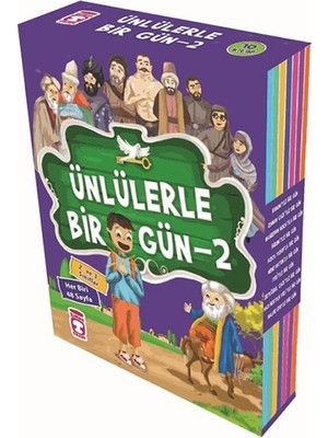 Belirtilmemiş Ünlülerle Bir Gün 2 Seti - 10 Kitap Takım