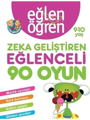 Belirtilmemiş Eğlen Öğren 9-10 Yaş - Zeka Geliştiren Eğlenceli 90 Oyun