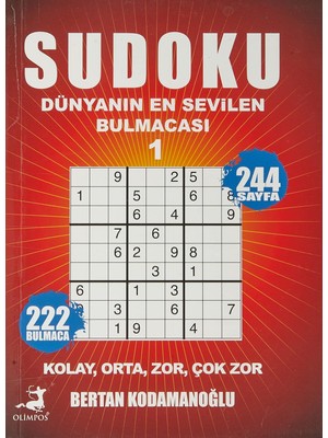 Brf Store Veltrolab Sudoku 1: Dünyanın En Sevilen Bulmacası