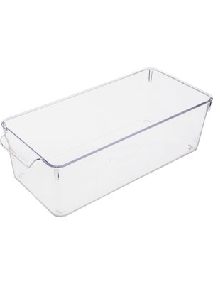 Brf Store Veltrolab Deconox 1 Adet Kırılmaz Ultra Dayanıklı Buzdolabı Düzenleyici Organizer Kutu Şeffaf - Medı