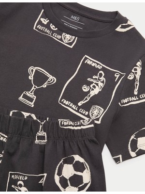 Marks & Spencer Saf Pamuklu Pijama Takımı
