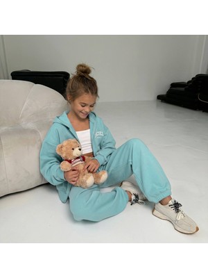 La'ciel Paris La’ciel Paris Winter Club Hoodie Soft Blue
