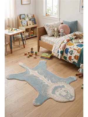 Livset Home Vista Çocuk Halısı Genç Odası Yumuşak Dokulu Kız Erkek Bebek Odası Çocuk Oyun Halısı Matı Halı Kilim L980A