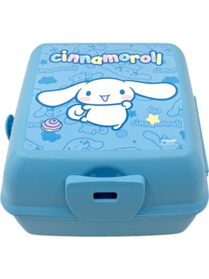 Sh Ticaret Wiggle Cinnamoroll Temalı 4 Bölmeli Plastik Çocuk Beslenme Kutusu - Yemek Saklama Kabı Kaş
