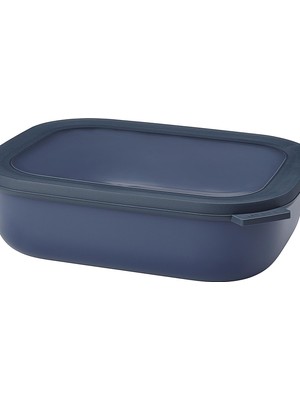 Sh Ticaret Mepal - Multi Bowl Cirqula Rectangular - Kapaklı Saklama Kabı - Buzdolabı Için Hava Geçirmez Saklam