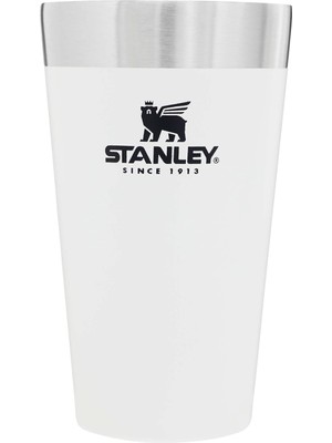 Sh Ticaret Stacking Pint Vakumlu Soğuk Içecek Bardağı, 0.47 Litre, Beyaz (Polar)