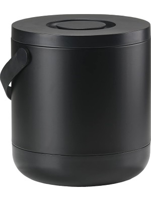 Sh Ticaret Zone Circular Kovası, Çap: 31,5 x 31 cm - 15 Litre, Siyah