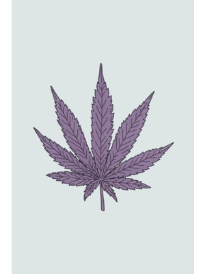 Sh Ticaret Purple Leaf Journal