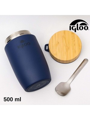 Sh Ticaret Igloo Bamboo Yemek Termosu 500 ml