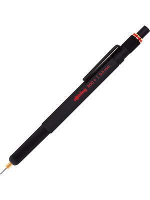 Sh Ticaret Rotring 800+ Iki Fonksiyonlu Mekanik Gizli Uçlu Kurşun Kalem Siyah,0.5 mm