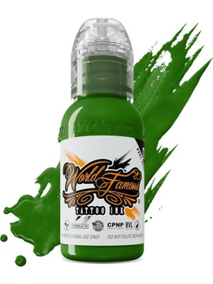 Sh Ticaret Everglades Green - Famous Ink Dövme Boyası - 1OZ/30ML