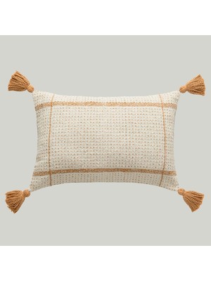 Sh Ticaret Linens Coze Kırlent Kılıfı 40X60 cm Hardal