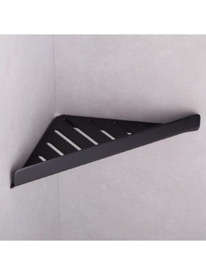 Sh Ticaret System Duş Raf Sistemi Siyah Renk 53X211X211 mm