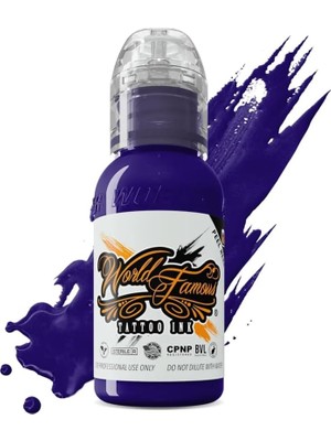 Sh Ticaret Purple Haze - Famous Ink Dövme Boyası - 1OZ/30ML