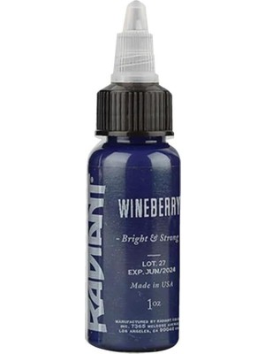 Sh Ticaret Wineberry - Radiant Tattoo Dövme Boyası - 1OZ/30ML