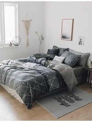 Sh Ticaret Mulberry Nevresim Takımı Tek Kişilik Gri 160 * 220