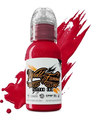 Sh Ticaret Samuel O'reilly Red - Famous Ink Dövme Boyası - 1OZ/30ML