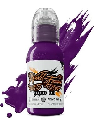 Sh Ticaret Purple Kush - Famous Ink Dövme Boyası - 1/2OZ/15ML