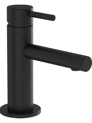 Sh Ticaret Origin A4255536WTC Kısa Lavabo Bataryası, Mat Siyah