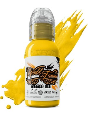Sh Ticaret Great Wall Yellow - Famous Ink Dövme Boyası - 1OZ/30ML