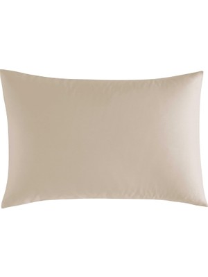 Sh Ticaret Linens Mix&match Pamuk Saten 2'li Standart Yastık Kılıfı Seti Camel