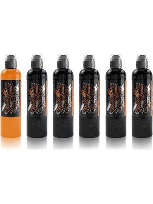 Sh Ticaret Famous Ink Five Stage Shading 5’li Gölge Boyası Seti 4oz (120 Ml) + Solüsyon