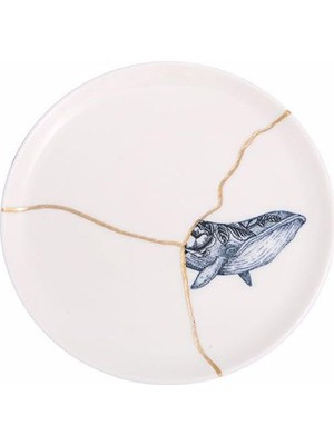 Sh Ticaret Porland Spirits Balina Düz Tabak 20 cm