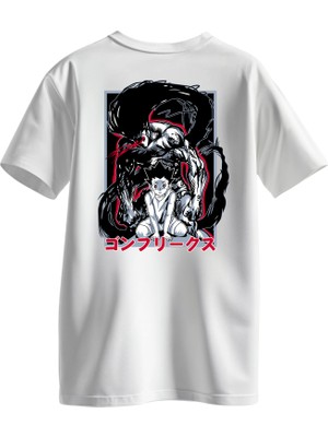 Karmadia Store Hunter x Hunter Anime Gon Rage Tişört Unisex